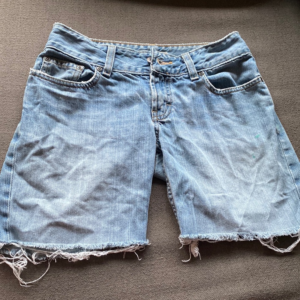 Vintage denim shorts